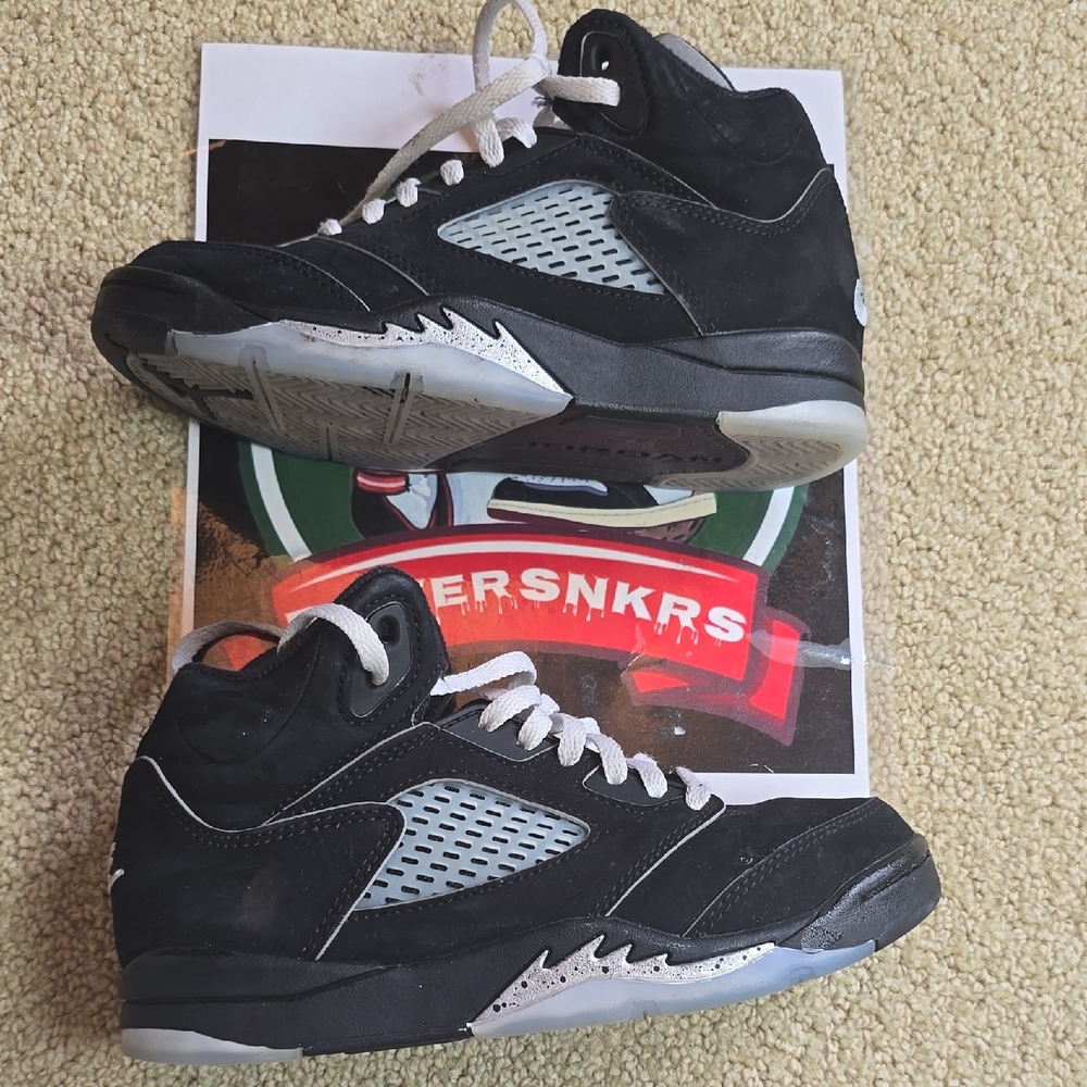 JORDAN 5 REtro Black Metalic